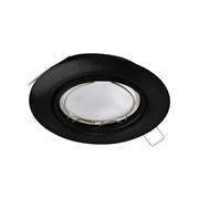 Eglo 900751 Встраиваемый светильник PENETO, 4,6W (GU10), ?87, сталь, черный 900751 Eglo 900751 Встраиваемый светильник PENETO, 4,6W (GU10), ?87, сталь, черный 900751