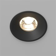 Maytoni Встраиваемый светильник Round 3000K 12W 60° Черный DL058-12W3K-B Maytoni Встраиваемый светильник Round 3000K 12W 60° Черный DL058-12W3K-B