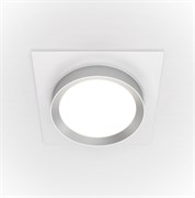Maytoni Встраиваемый светильник Hoop GX53 1x15Вт DL086-GX53-SQ-WS Maytoni Встраиваемый светильник Hoop GX53 1x15Вт DL086-GX53-SQ-WS