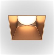 Maytoni Встраиваемый светильник Share GU10 1x20Вт DL051-01-GU10-SQ-WMG Maytoni Встраиваемый светильник Share GU10 1x20Вт DL051-01-GU10-SQ-WMG