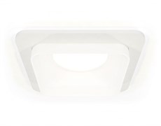 Ambrella Комплект встраиваемого светильника с акрилом XC7901013 SWH/FR белый песок/белый матовый MR16 GU5.3 (C7901, N7755) XC7901013 Ambrella Комплект встраиваемого светильника с акрилом XC7901013 SWH/FR белый песок/белый матовый MR16 GU5.3 (C7901, N7755) XC7901013