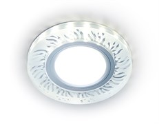 Ambrella Встраиваемый точечный светильник с LED подсветкой S217 CL/FR прозрачный/матовый GU5.3+3W(LED WHITE) D90*25 S217 Ambrella Встраиваемый точечный светильник с LED подсветкой S217 CL/FR прозрачный/матовый GU5.3+3W(LED WHITE) D90*25 S217
