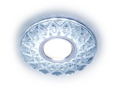 Ambrella Встраиваемый точечный светильник с LED подсветкой S375 CL/FR прозрачный/матовый GU5.3+3W(LED WHITE) D120*25 S375 Ambrella Встраиваемый точечный светильник с LED подсветкой S375 CL/FR прозрачный/матовый GU5.3+3W(LED WHITE) D120*25 S375