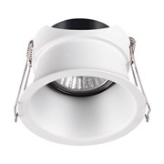Novotech Светильник встраиваемый 370446 IP20 GU10 50W 220V BUTT белый 370446 Novotech Светильник встраиваемый 370446 IP20 GU10 50W 220V BUTT белый 370446