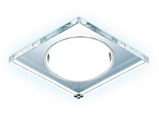 Ambrella Встраиваемый точечный светильник со светодиодной лентой G215 CL/CH/CLD хром/прозрачный GX53+3W(LED COLD) G215 CL/CH/CLD Ambrella Встраиваемый точечный светильник со светодиодной лентой G215 CL/CH/CLD хром/прозрачный GX53+3W(LED COLD) G215 CL/CH/CLD