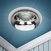 ЭРА Встраиваемый светильник декоративный ЭРА KL103 WH/CH MR16 GU5.3 белый хром Б0056353 ЭРА Встраиваемый светильник декоративный ЭРА KL103 WH/CH MR16 GU5.3 белый хром Б0056353