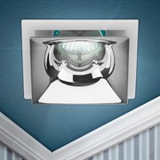 ЭРА Встраиваемый светильник декоративный ЭРА KL102 WH/CH MR16 GU5.3 белый хром Б0056354 ЭРА Встраиваемый светильник декоративный ЭРА KL102 WH/CH MR16 GU5.3 белый хром Б0056354