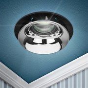 ЭРА Встраиваемый светильник декоративный ЭРА KL103 BK/CH MR16 GU5.3 черный хром Б0056355 ЭРА Встраиваемый светильник декоративный ЭРА KL103 BK/CH MR16 GU5.3 черный хром Б0056355