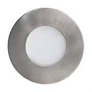 Eglo  Светильник LED уличный встраиваемый MARGO, 1х5W (GU10), IP65, Ø84, алюминий/нерж. сталь 94092 Eglo  Светильник LED уличный встраиваемый MARGO, 1х5W (GU10), IP65, Ø84, алюминий/нерж. сталь 94092
