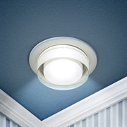 ЭРА Встраиваемый светильник декоративный DK107 WH MR16 GU5.3 белый Б0058396 ЭРА Встраиваемый светильник декоративный DK107 WH MR16 GU5.3 белый Б0058396