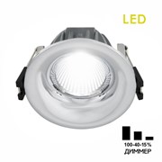 Citilux CLD004NW1 Гамма Хром Светильник встраиваемый 7W*3500K CLD004NW1 Citilux CLD004NW1 Гамма Хром Светильник встраиваемый 7W*3500K CLD004NW1