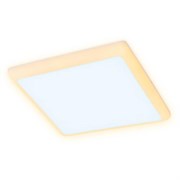 Ambrella Встраиваемый cветодиодный светильник с подсветкой DCR331 5W+3W 6400K/3000K 85-265V 90*90*32 DCR331 Ambrella Встраиваемый cветодиодный светильник с подсветкой DCR331 5W+3W 6400K/3000K 85-265V 90*90*32 DCR331