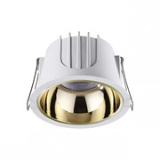 Novotech 358696 SPOT NT21 207 белый/золото Светильник встраиваемый светодиодный IP20 LED 4000К 20W 100-265V KNOF 358696 Novotech 358696 SPOT NT21 207 белый/золото Светильник встраиваемый светодиодный IP20 LED 4000К 20W 100-265V KNOF 358696
