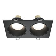 Maytoni Technical Встраиваемый светильник Zoom GU10 2x50Вт IP 65 DL033-2-02B