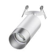 Novotech 370874 SPOT NT22 белый/серебро Светильник встраиваемый IP20 GU10 9W 220V SLIM 370874 Novotech 370874 SPOT NT22 белый/серебро Светильник встраиваемый IP20 GU10 9W 220V SLIM 370874