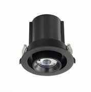 ST Luce ST702.348.12 Светильник встраиваемый Черный LED 1*12W 4000K 900Lm Ra80 24° IP20 D90xH92 180-240V ST702.348.12 ST Luce ST702.348.12 Светильник встраиваемый Черный LED 1*12W 4000K 900Lm Ra80 24° IP20 D90xH92 180-240V ST702.348.12