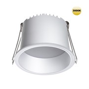 Novotech 359234 SPOT NT23 000 белый Светильник встраиваемый светодиодный IP20 LED 9W 220V 540Лм 3000К TRAN 359234 Novotech 359234 SPOT NT23 000 белый Светильник встраиваемый светодиодный IP20 LED 9W 220V 540Лм 3000К TRAN 359234