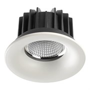Novotech 357604 NT18 090 белый Встраиваемый светильник IP44 LED 3000K 30W 100-265V DRUM 357604 Novotech 357604 NT18 090 белый Встраиваемый светильник IP44 LED 3000K 30W 100-265V DRUM 357604