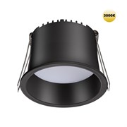 Novotech 359235 SPOT NT23 000 черный Светильник встраиваемый светодиодный IP20 LED 9W 220V 540Лм 3000К TRAN 359235 Novotech 359235 SPOT NT23 000 черный Светильник встраиваемый светодиодный IP20 LED 9W 220V 540Лм 3000К TRAN 359235