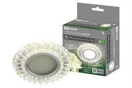 TDM Светильник встраиваемый СВ 03-06 MR16 50Вт G5.3 LED подсветка 3 Вт зеркальный/хром SQ0359-0133 TDM Светильник встраиваемый СВ 03-06 MR16 50Вт G5.3 LED подсветка 3 Вт зеркальный/хром SQ0359-0133