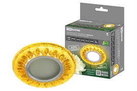TDM Светильник встраиваемый СВ 03-07 MR16 50Вт G5.3 LED подсветка 3 Вт золото/хром SQ0359-0135 TDM Светильник встраиваемый СВ 03-07 MR16 50Вт G5.3 LED подсветка 3 Вт золото/хром SQ0359-0135