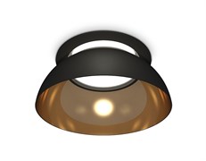 Ambrella Комплект встраиваемого светильника XC8051101 SBK/PYG/CL черный песок/золото желтое полированное/прозрачный GX53 (C8051, N8145) XC8051101 Ambrella Комплект встраиваемого светильника XC8051101 SBK/PYG/CL черный песок/золото желтое полированное/прозрачный GX53 (C8051, N8145) XC8051101