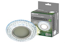 TDM Светильник встраиваемый СВ 03-12 MR16 50Вт G5.3 LED подсветка 3 Вт зеркальный/хром SQ0359-0141 TDM Светильник встраиваемый СВ 03-12 MR16 50Вт G5.3 LED подсветка 3 Вт зеркальный/хром SQ0359-0141