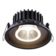Novotech 358790 SPOT NT21 202 черный Светильник встраиваемый светодиодный IP20 LED 15W 4000K 1600Лм 110-265V BIND 358790 Novotech 358790 SPOT NT21 202 черный Светильник встраиваемый светодиодный IP20 LED 15W 4000K 1600Лм 110-265V BIND 358790
