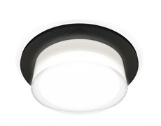 Ambrella Комплект встраиваемого светильника c акрилом XC7622043 SBK/FR/CL черный песок/белый матовый/прозрачный MR16 GU5.3 (C7622, N7160) XC7622043 Ambrella Комплект встраиваемого светильника c акрилом XC7622043 SBK/FR/CL черный песок/белый матовый/прозрачный MR16 GU5.3 (C7622, N7160) XC7622043