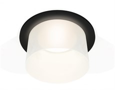 Ambrella Комплект встраиваемого светильника c акрилом XC7622045 SBK/FR черный песок/белый матовый MR16 GU5.3 (C7622, N7170) XC7622045 Ambrella Комплект встраиваемого светильника c акрилом XC7622045 SBK/FR черный песок/белый матовый MR16 GU5.3 (C7622, N7170) XC7622045