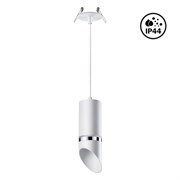 Novotech 370906 SPOT NT22 белый/хром Светильник встраиваемый влагозащищенный IP44 GU10 9W 220V DELTA 370906 Novotech 370906 SPOT NT22 белый/хром Светильник встраиваемый влагозащищенный IP44 GU10 9W 220V DELTA 370906