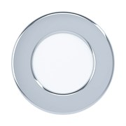 Eglo 99208  Светодиодный встраиваемый светильник FUEVA 5, 2,7W (LED), 86, ET26, IP44, 360lm, 4000K, сталь, хром 99208 Eglo 99208  Светодиодный встраиваемый светильник FUEVA 5, 2,7W (LED), 86, ET26, IP44, 360lm, 4000K, сталь, хром 99208