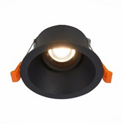 ST Luce ST207.408.01 Светильник встраиваемый Мат. черный GU10 1*50W D103xH52 220V Без ламп ST207.408.01 ST Luce ST207.408.01 Светильник встраиваемый Мат. черный GU10 1*50W D103xH52 220V Без ламп ST207.408.01