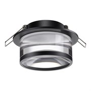 Novotech 370914 SPOT NT22 черный Светильник встраиваемый IP20 GU10 9W 220V GEM 370914 Novotech 370914 SPOT NT22 черный Светильник встраиваемый IP20 GU10 9W 220V GEM 370914