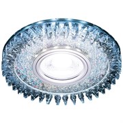 Ambrella Встраиваемый точечный светильник со светодиодной лентой S389 CH хром/прозрачный хрусталь/MR16+3W(LED COLD) S389 CH Ambrella Встраиваемый точечный светильник со светодиодной лентой S389 CH хром/прозрачный хрусталь/MR16+3W(LED COLD) S389 CH