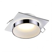 Novotech 370786 SPOT NT21 246 белый/хром Светильник встраиваемый влагозащищенный IP44 GU10 9W 220V WATER 370786 Novotech 370786 SPOT NT21 246 белый/хром Светильник встраиваемый влагозащищенный IP44 GU10 9W 220V WATER 370786