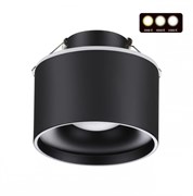 Novotech 358962 SPOT NT22 черный Светильник встраиваемый с переключ. цв. температуры IP20 LED 3000К\4000К\6000К 12W вниз + 3W вверх 110-265V GIRO 358962 Novotech 358962 SPOT NT22 черный Светильник встраиваемый с переключ. цв. температуры IP20 LED 3000К\4000К\6000К 12W вниз + 3W вверх 110-265V GIRO 358962