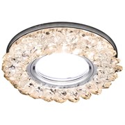 Ambrella Встраиваемый точечный светильник со светодиодной лентой S701 CL/CH/WW хром/прозрачный MR16+3W(LED WARM) S701 CL/CH/WW Ambrella Встраиваемый точечный светильник со светодиодной лентой S701 CL/CH/WW хром/прозрачный MR16+3W(LED WARM) S701 CL/CH/WW