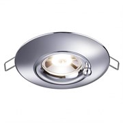 Novotech 370790 SPOT NT21 247 хром Светильник встраиваемый влагозащищенный IP44 GU10 50W 220V WATER 370790 Novotech 370790 SPOT NT21 247 хром Светильник встраиваемый влагозащищенный IP44 GU10 50W 220V WATER 370790