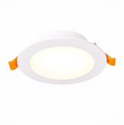 ST Luce ST212.508.10 Светильник встраиваемый Белый LED 1*10W 3000K/4000K/6000K 850Lm Ra80 110° IP20 D118xH55 220-240V ST212.508.10 ST Luce ST212.508.10 Светильник встраиваемый Белый LED 1*10W 3000K/4000K/6000K 850Lm Ra80 110° IP20 D118xH55 220-240V ST212.508.10