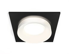 Ambrella Комплект встраиваемого светильника c акрилом XC7632044 SBK/FR черный песок/белый матовый MR16 GU5.3 (C7632, N7165) XC7632044 Ambrella Комплект встраиваемого светильника c акрилом XC7632044 SBK/FR черный песок/белый матовый MR16 GU5.3 (C7632, N7165) XC7632044