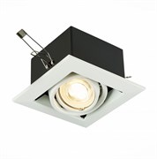 ST Luce ST250.558.01 Св-к встр. Черный, Белый GU10 1*50W IP20 L126xW126xH70 220V Без ламп ST250.558.01 ST Luce ST250.558.01 Св-к встр. Черный, Белый GU10 1*50W IP20 L126xW126xH70 220V Без ламп ST250.558.01