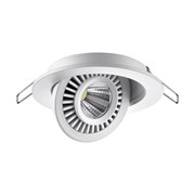 Novotech 358815 SPOT NT21 210 белый Светильник встраиваемый светодиодный IP20 LED 9W 770Лм 4000K 220V GESSO 358815 Novotech 358815 SPOT NT21 210 белый Светильник встраиваемый светодиодный IP20 LED 9W 770Лм 4000K 220V GESSO 358815