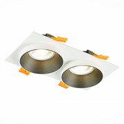 ST LUCE  ST206.528.02 Св-к встр. Белый GU10 2*50W IP20 L175xW92xH38 220V Без ламп ST206.528.02 ST LUCE  ST206.528.02 Св-к встр. Белый GU10 2*50W IP20 L175xW92xH38 220V Без ламп ST206.528.02