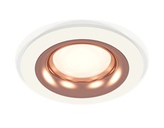 Ambrella Комплект встраиваемого светильника XC7621006 SWH/PPG белый песок/золото розовое полированное MR16 GU5.3 (C7621, N7015) XC7621006 Ambrella Комплект встраиваемого светильника XC7621006 SWH/PPG белый песок/золото розовое полированное MR16 GU5.3 (C7621, N7015) XC7621006