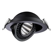 Novotech 358818 SPOT NT21 210 черный Светильник встраиваемый светодиодный IP20 LED 18W 1600Лм 4000K 220V GESSO 358818 Novotech 358818 SPOT NT21 210 черный Светильник встраиваемый светодиодный IP20 LED 18W 1600Лм 4000K 220V GESSO 358818