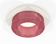 Ambrella Комплект встраиваемого светильника XC7621022 SWH/PI белый песок/розовый MR16 GU5.3 (C7621, N7193) XC7621022 Ambrella Комплект встраиваемого светильника XC7621022 SWH/PI белый песок/розовый MR16 GU5.3 (C7621, N7193) XC7621022