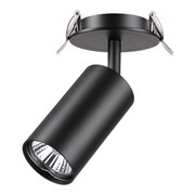 Novotech 370416 NT19 101 черный Встраиваемый светильник IP20 GU10 50W 220V PIPE 370416 Novotech 370416 NT19 101 черный Встраиваемый светильник IP20 GU10 50W 220V PIPE 370416