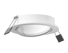 Ambrella Корпус светильника встраиваемый поворотный для насадок D70mm C7651 SWH белый песок D106*H25mm MR16 GU5.3 C7651 Ambrella Корпус светильника встраиваемый поворотный для насадок D70mm C7651 SWH белый песок D106*H25mm MR16 GU5.3 C7651