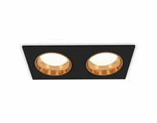 Ambrella Комплект встраиваемого светильника XC6526004 SBK/PYG черный песок/золото желтое полированное MR16 GU5.3 (C6526, N6113) XC6526004 Ambrella Комплект встраиваемого светильника XC6526004 SBK/PYG черный песок/золото желтое полированное MR16 GU5.3 (C6526, N6113) XC6526004